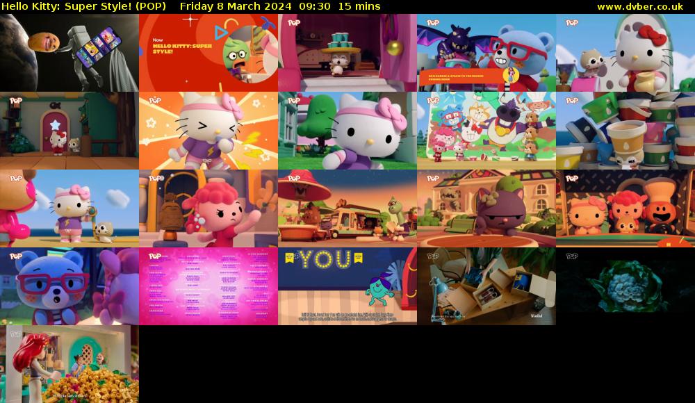 Hello Kitty: Super Style! (POP) Friday 8 March 2024 09:30 - 09:45