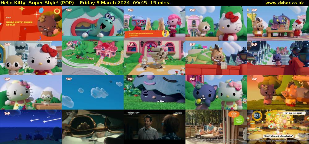 Hello Kitty: Super Style! (POP) Friday 8 March 2024 09:45 - 10:00