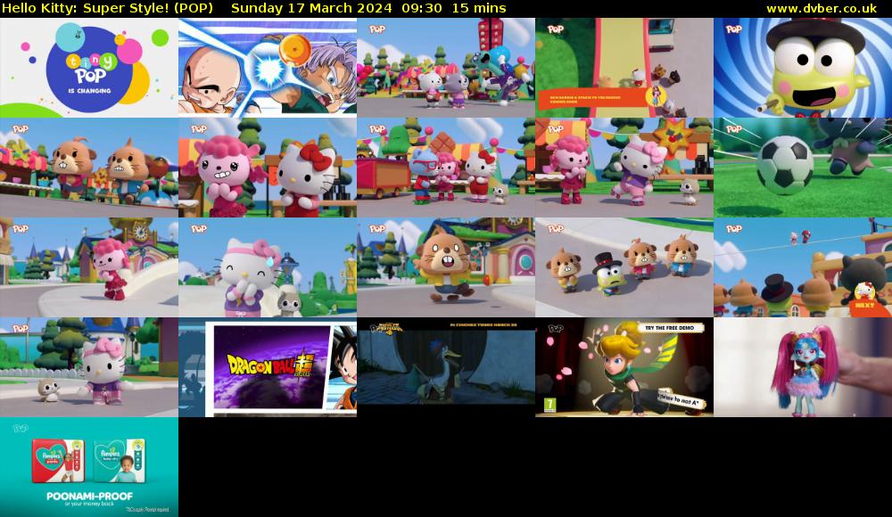 Hello Kitty: Super Style! (POP) Sunday 17 March 2024 09:30 - 09:45