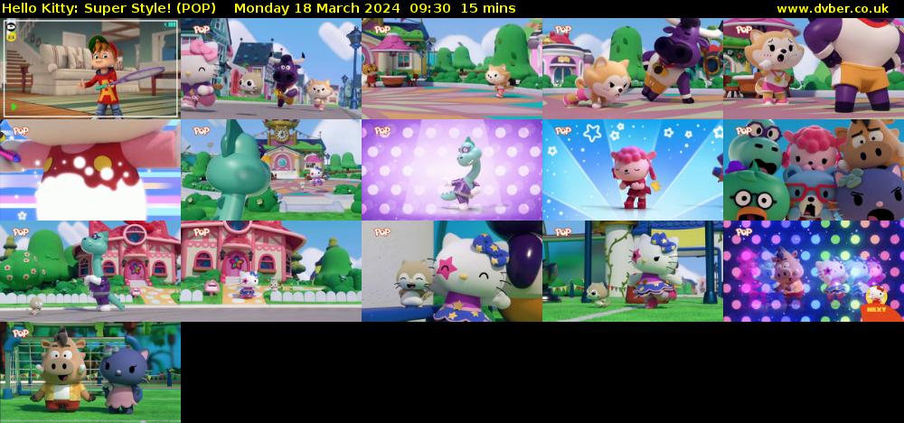 Hello Kitty: Super Style! (POP) Monday 18 March 2024 09:30 - 09:45