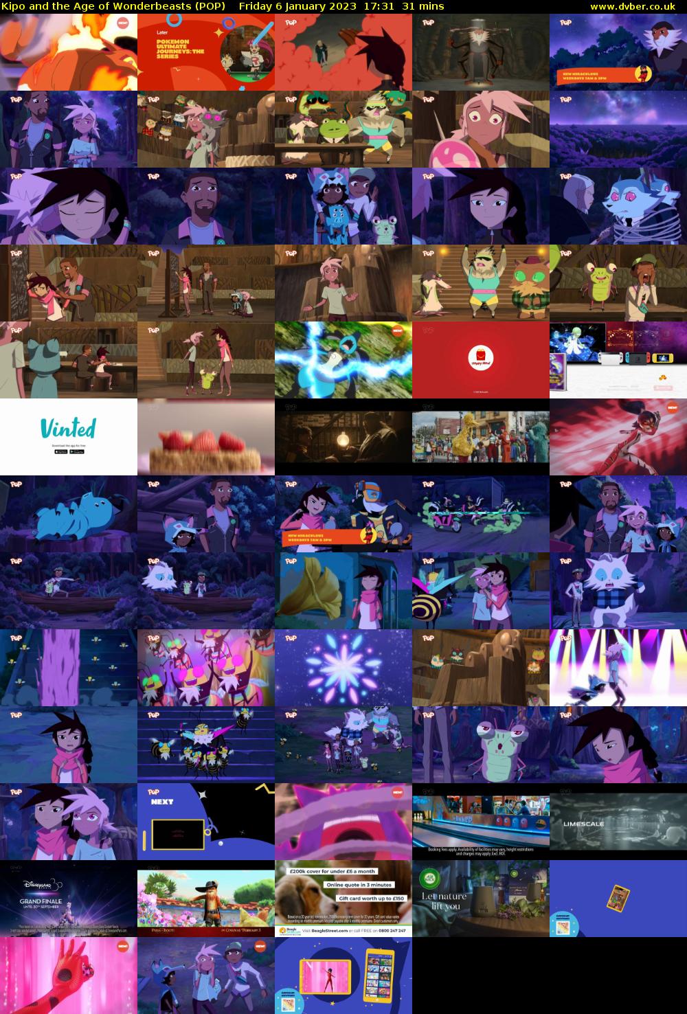 Kipo and the Age of Wonderbeasts (POP) Friday 6 January 2023 17:31 - 18:02