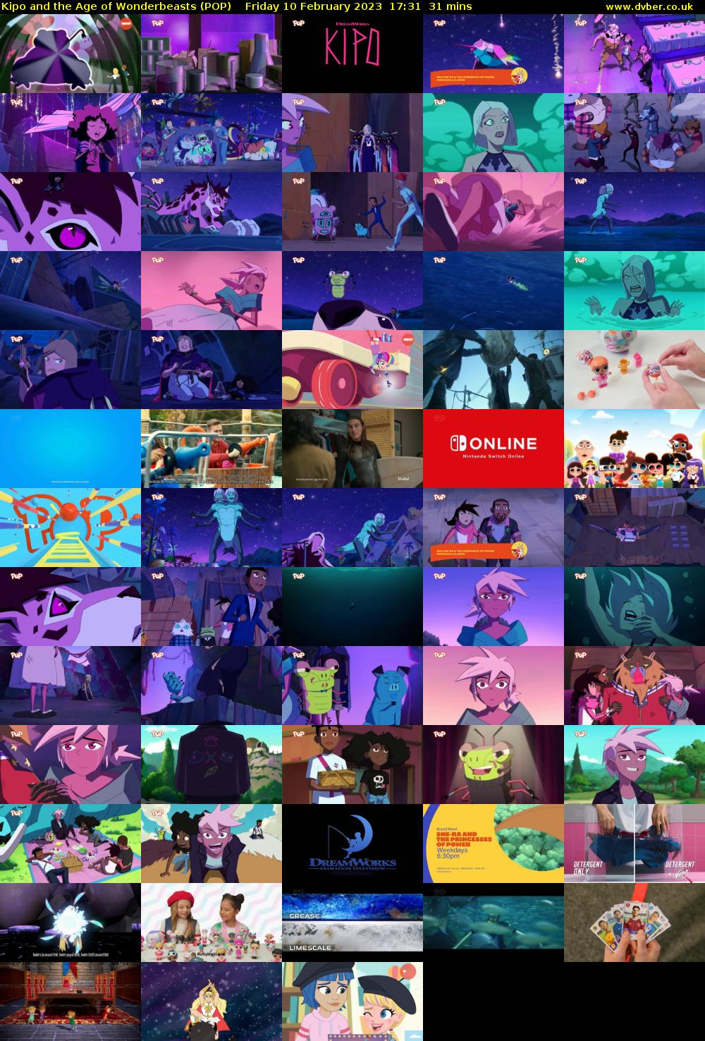 Kipo and the Age of Wonderbeasts (POP) Friday 10 February 2023 17:31 - 18:02
