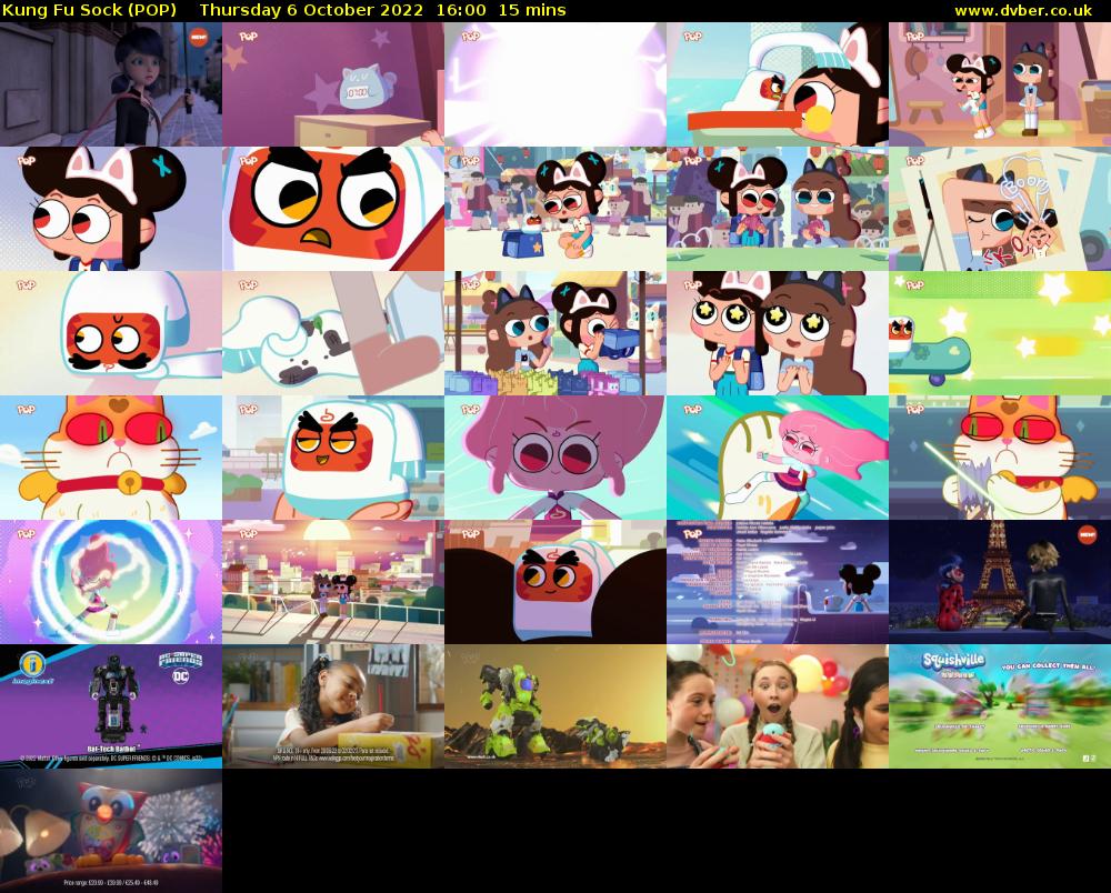 Kung Fu Sock (POP) Thursday 6 October 2022 16:00 - 16:15