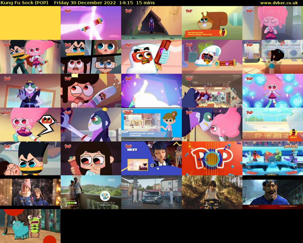 Kung Fu Sock (POP) Friday 30 December 2022 14:15 - 14:30