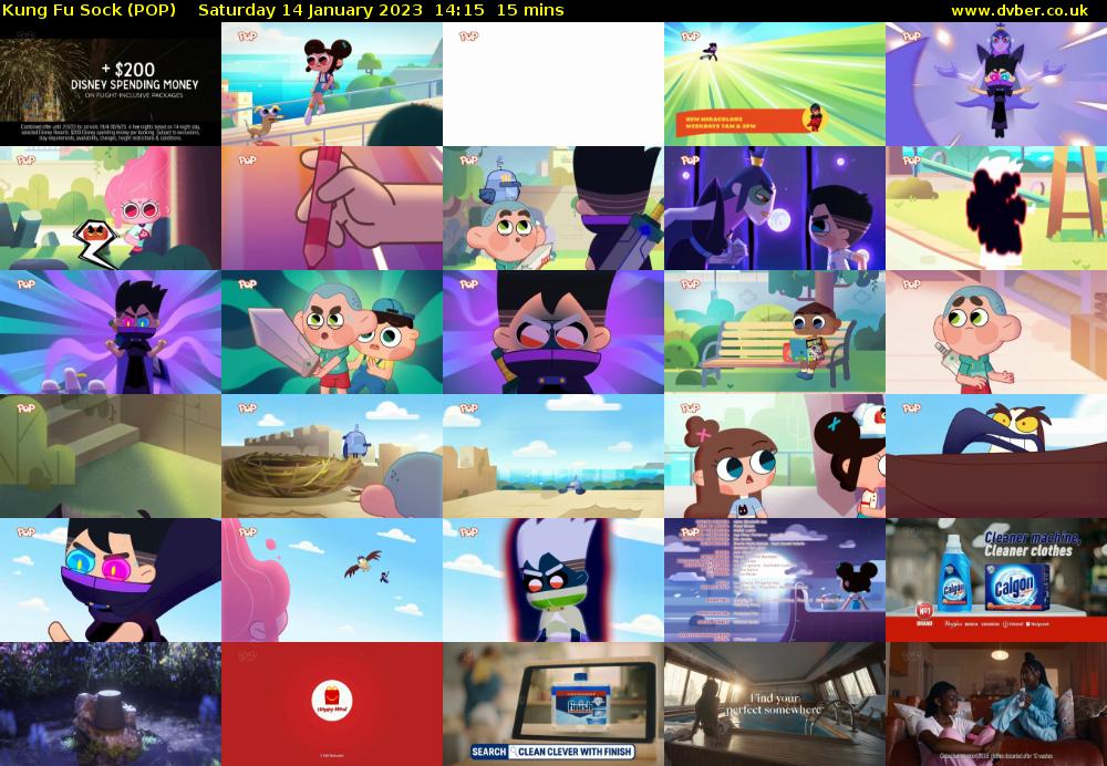 Kung Fu Sock (POP) Saturday 14 January 2023 14:15 - 14:30
