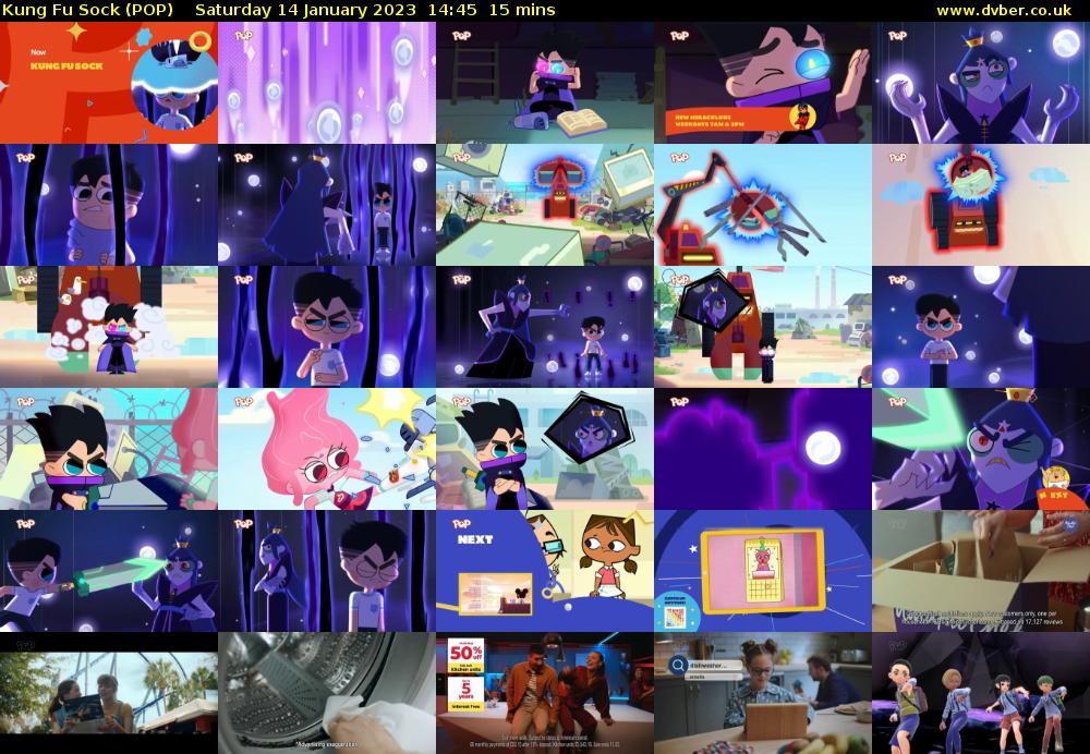 Kung Fu Sock (POP) Saturday 14 January 2023 14:45 - 15:00