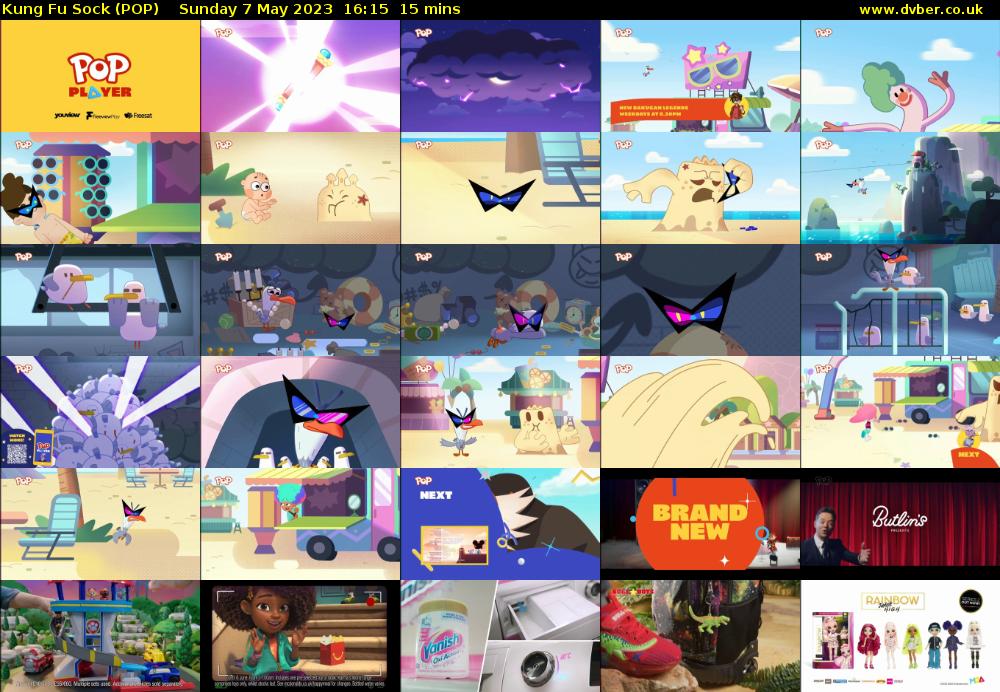 Kung Fu Sock (POP) Sunday 7 May 2023 16:15 - 16:30