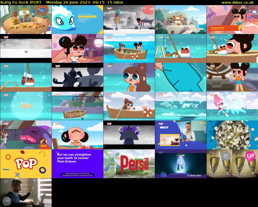 Kung Fu Sock (POP) Monday 26 June 2023 09:15 - 09:30
