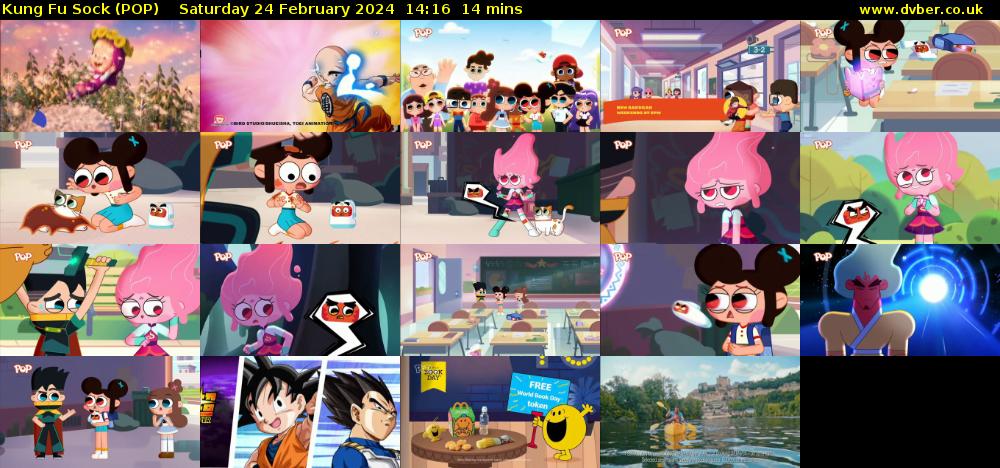 Kung Fu Sock (POP) Saturday 24 February 2024 14:16 - 14:30