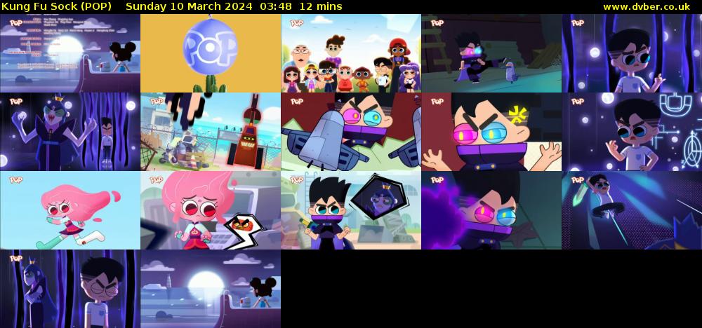 Kung Fu Sock (POP) Sunday 10 March 2024 03:48 - 04:00
