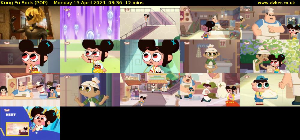 Kung Fu Sock (POP) Monday 15 April 2024 03:36 - 03:48