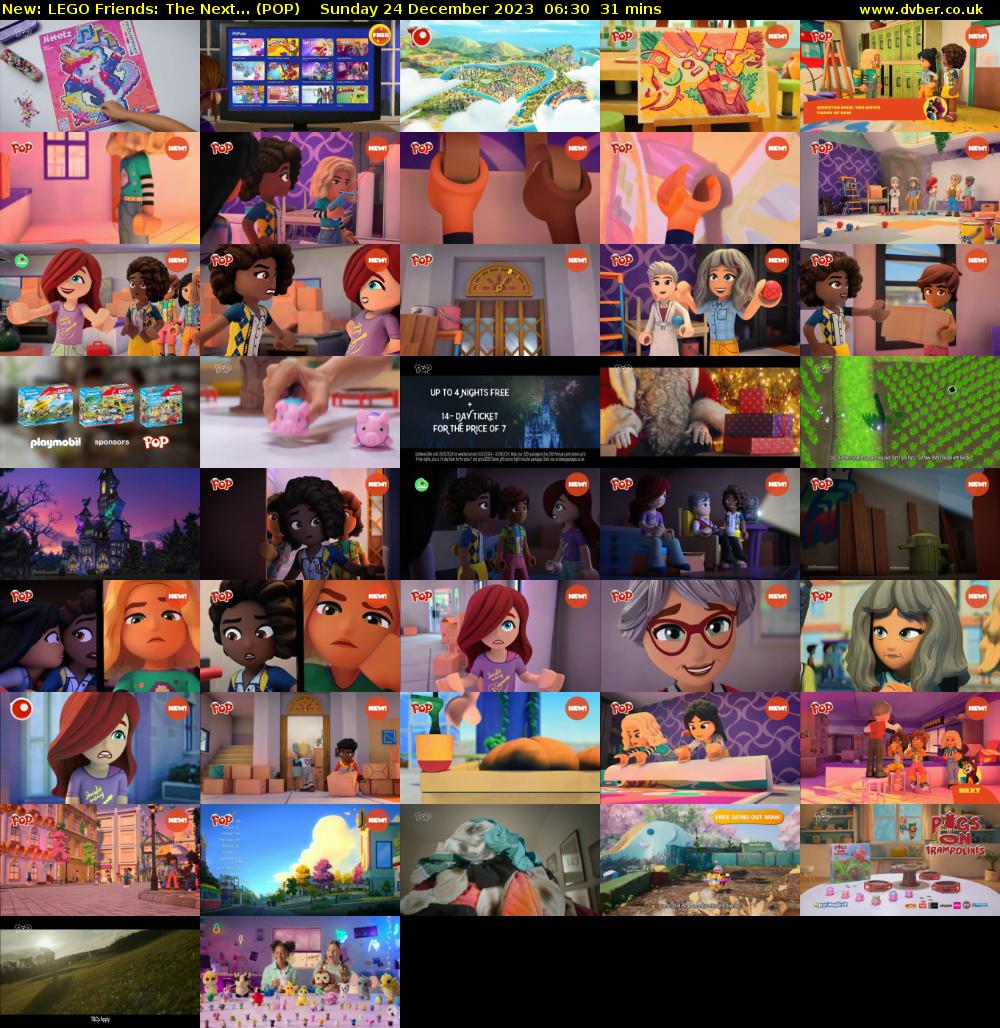 LEGO Friends: The Next... (POP) Sunday 24 December 2023 06:30 - 07:01