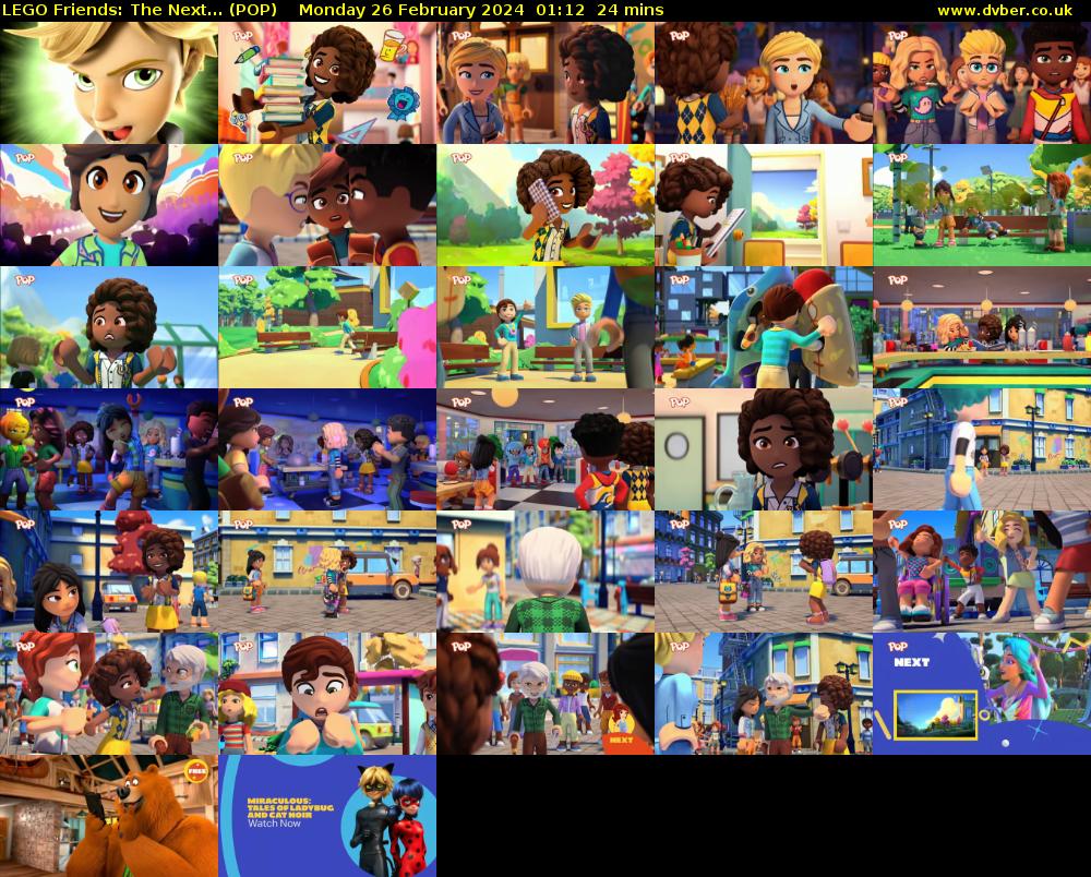 LEGO Friends: The Next... (POP) Monday 26 February 2024 01:12 - 01:36