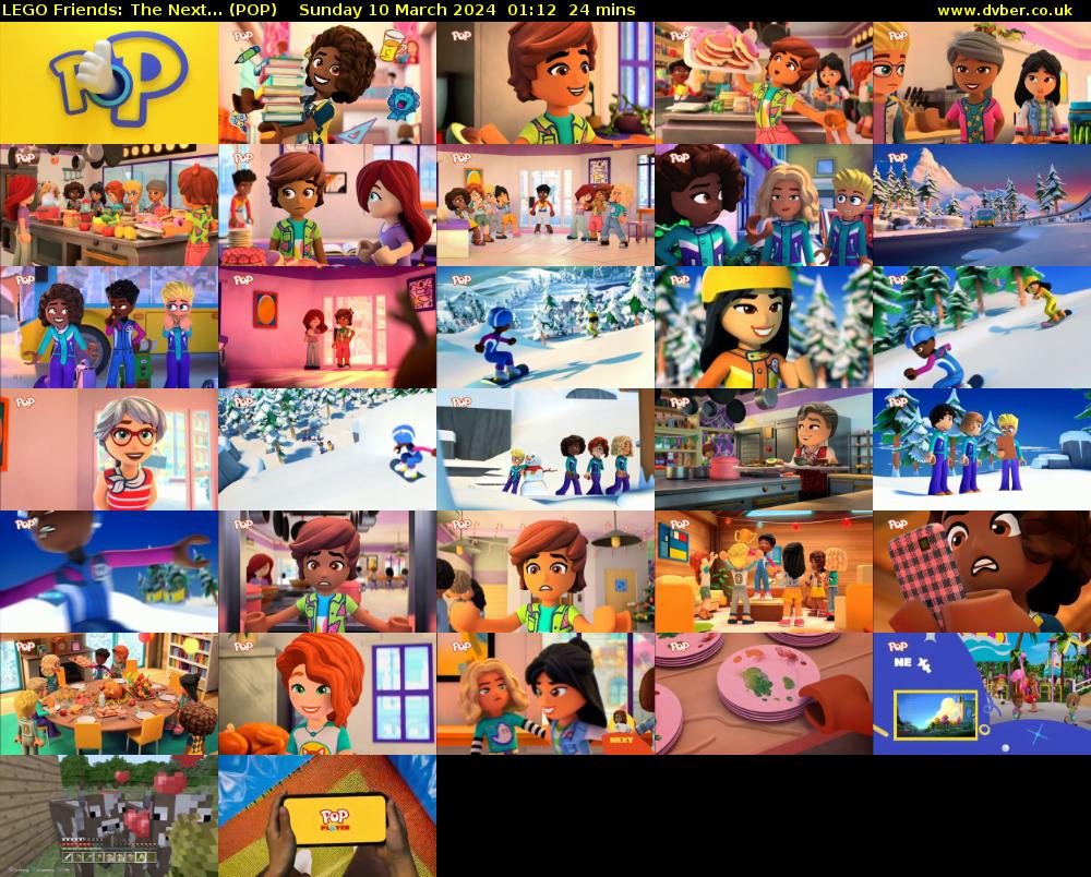 LEGO Friends: The Next... (POP) Sunday 10 March 2024 01:12 - 01:36