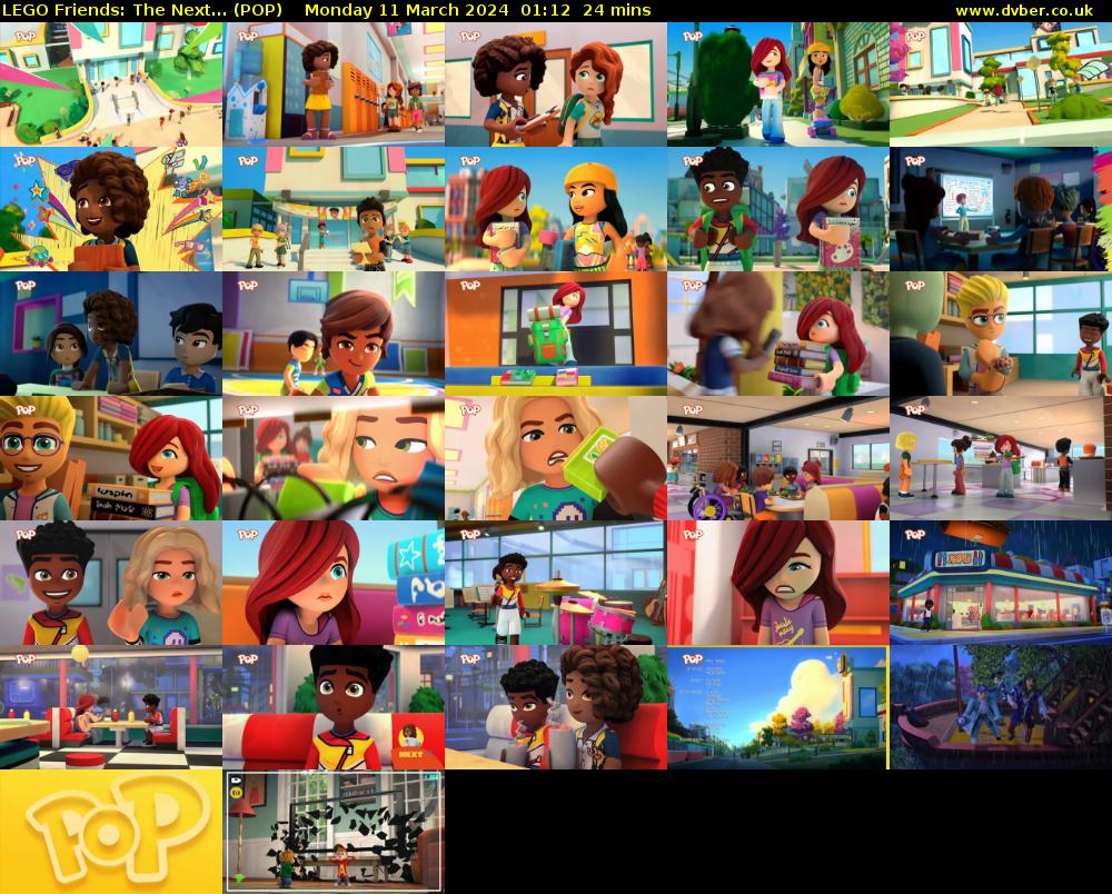 LEGO Friends: The Next... (POP) Monday 11 March 2024 01:12 - 01:36