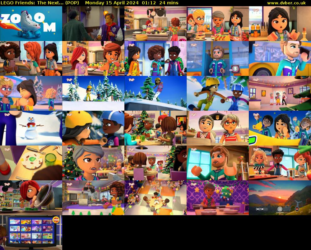 LEGO Friends: The Next... (POP) Monday 15 April 2024 01:12 - 01:36