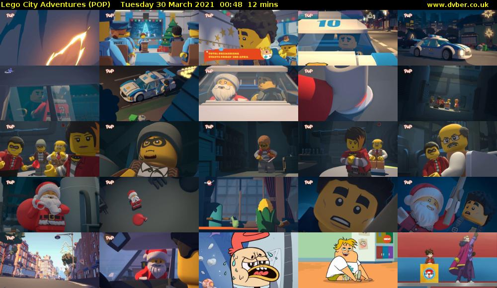 Lego City Adventures (POP) Tuesday 30 March 2021 00:48 - 01:00