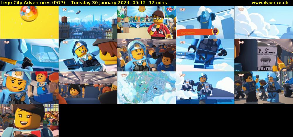 Lego City Adventures (POP) Tuesday 30 January 2024 05:12 - 05:24