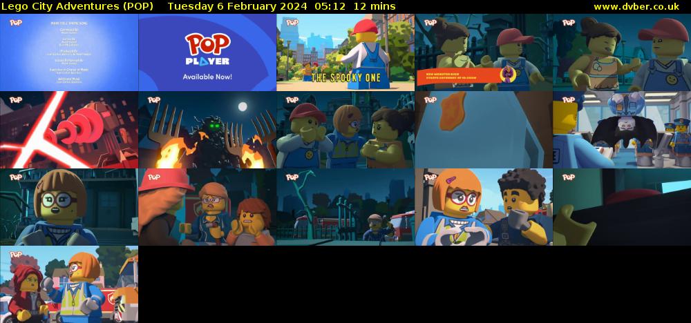 Lego City Adventures (POP) Tuesday 6 February 2024 05:12 - 05:24