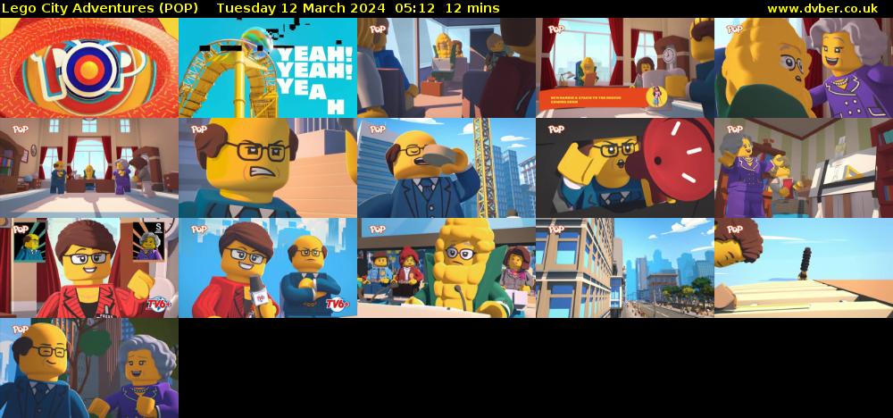 Lego City Adventures (POP) Tuesday 12 March 2024 05:12 - 05:24