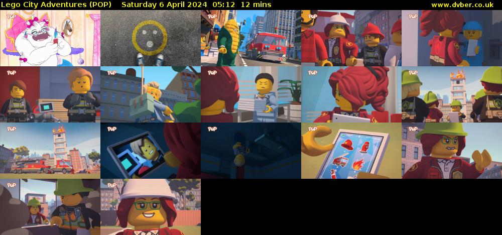 Lego City Adventures (POP) Saturday 6 April 2024 05:12 - 05:24