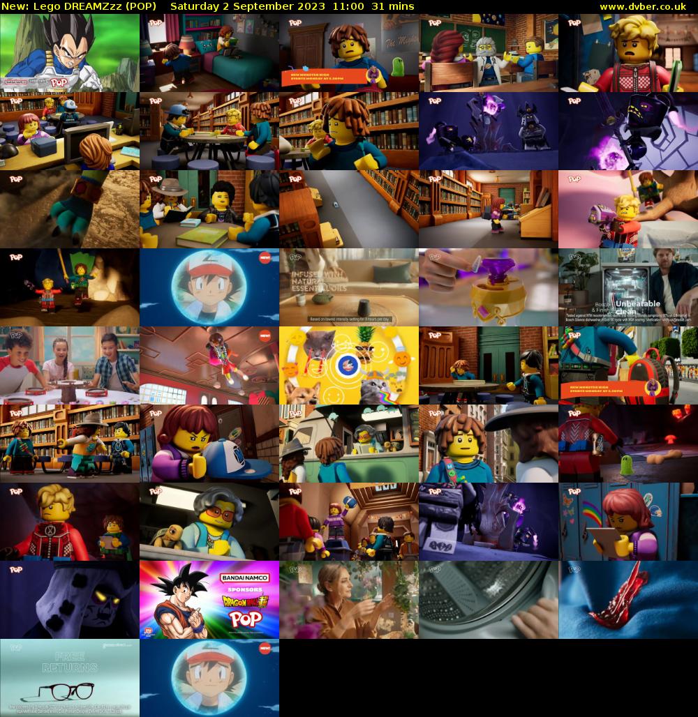 Lego DREAMZzz (POP) Saturday 2 September 2023 11:00 - 11:31