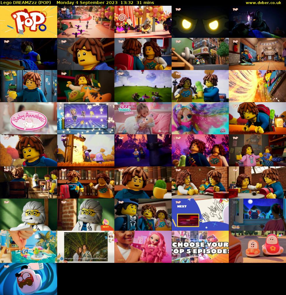 Lego DREAMZzz (POP) Monday 4 September 2023 13:32 - 14:03