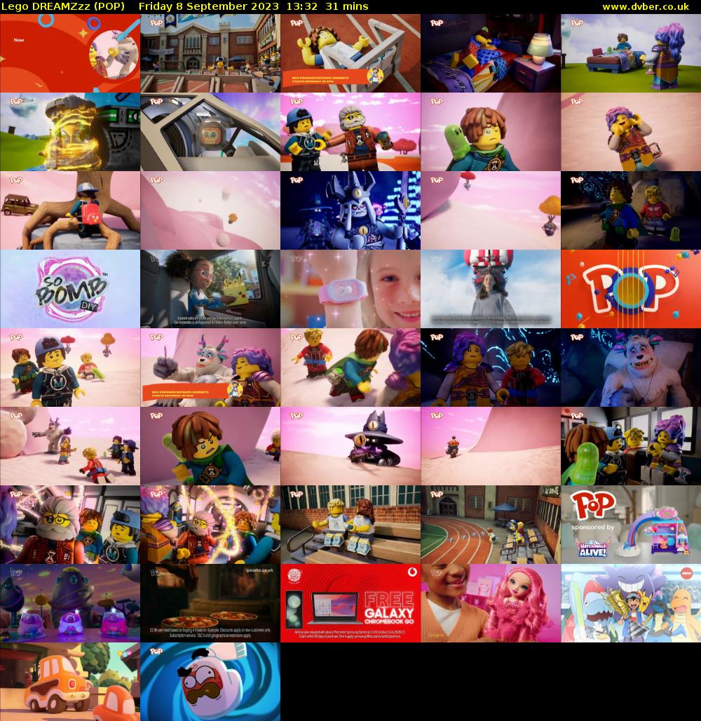 Lego DREAMZzz (POP) Friday 8 September 2023 13:32 - 14:03