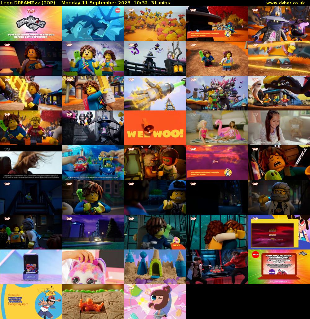 Lego DREAMZzz (POP) Monday 11 September 2023 10:32 - 11:03