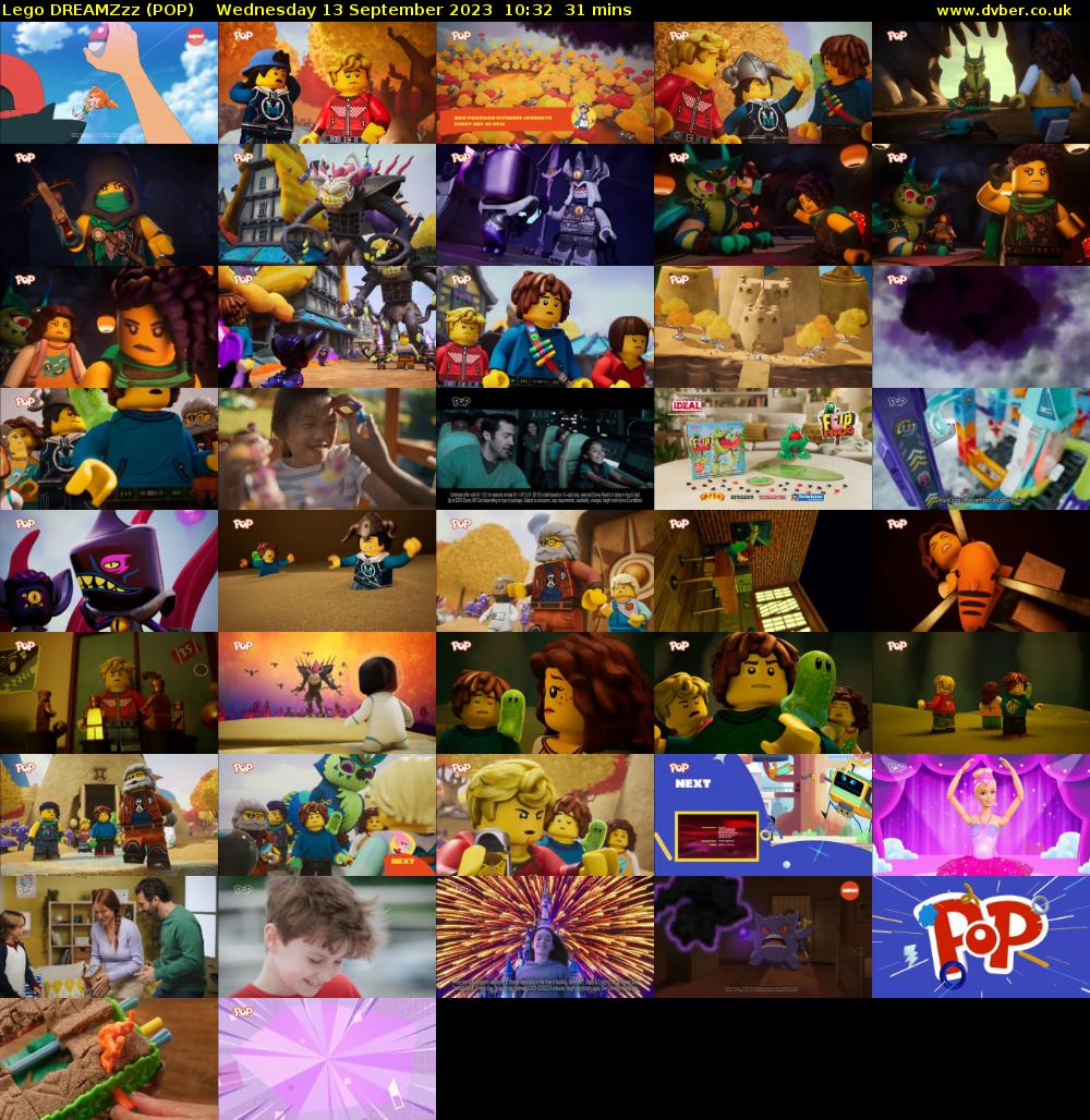 Lego DREAMZzz (POP) Wednesday 13 September 2023 10:32 - 11:03