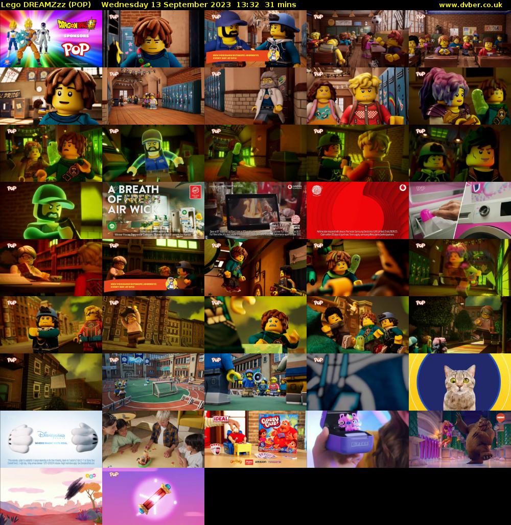 Lego DREAMZzz (POP) Wednesday 13 September 2023 13:32 - 14:03