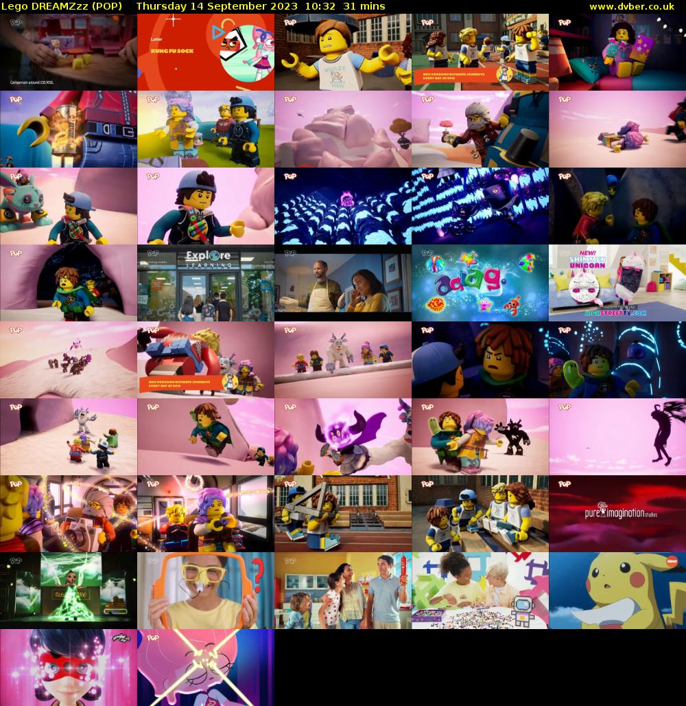 Lego DREAMZzz (POP) Thursday 14 September 2023 10:32 - 11:03