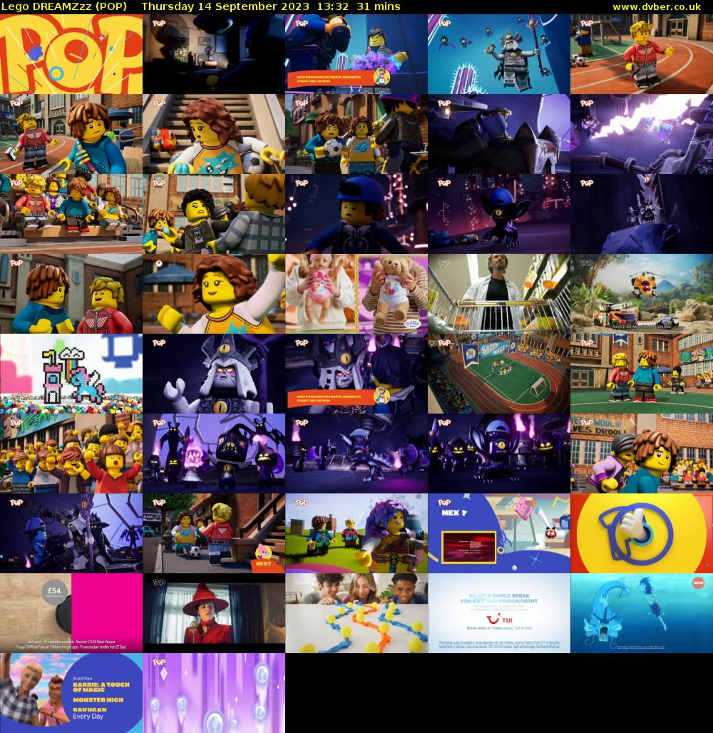 Lego DREAMZzz (POP) Thursday 14 September 2023 13:32 - 14:03