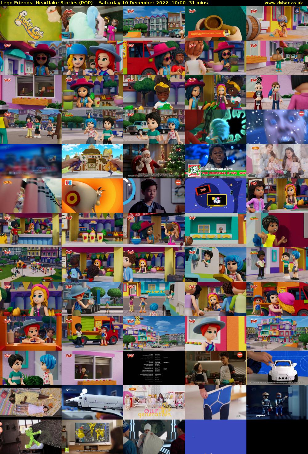 Lego Friends: Heartlake Stories (POP) Saturday 10 December 2022 10:00 - 10:31