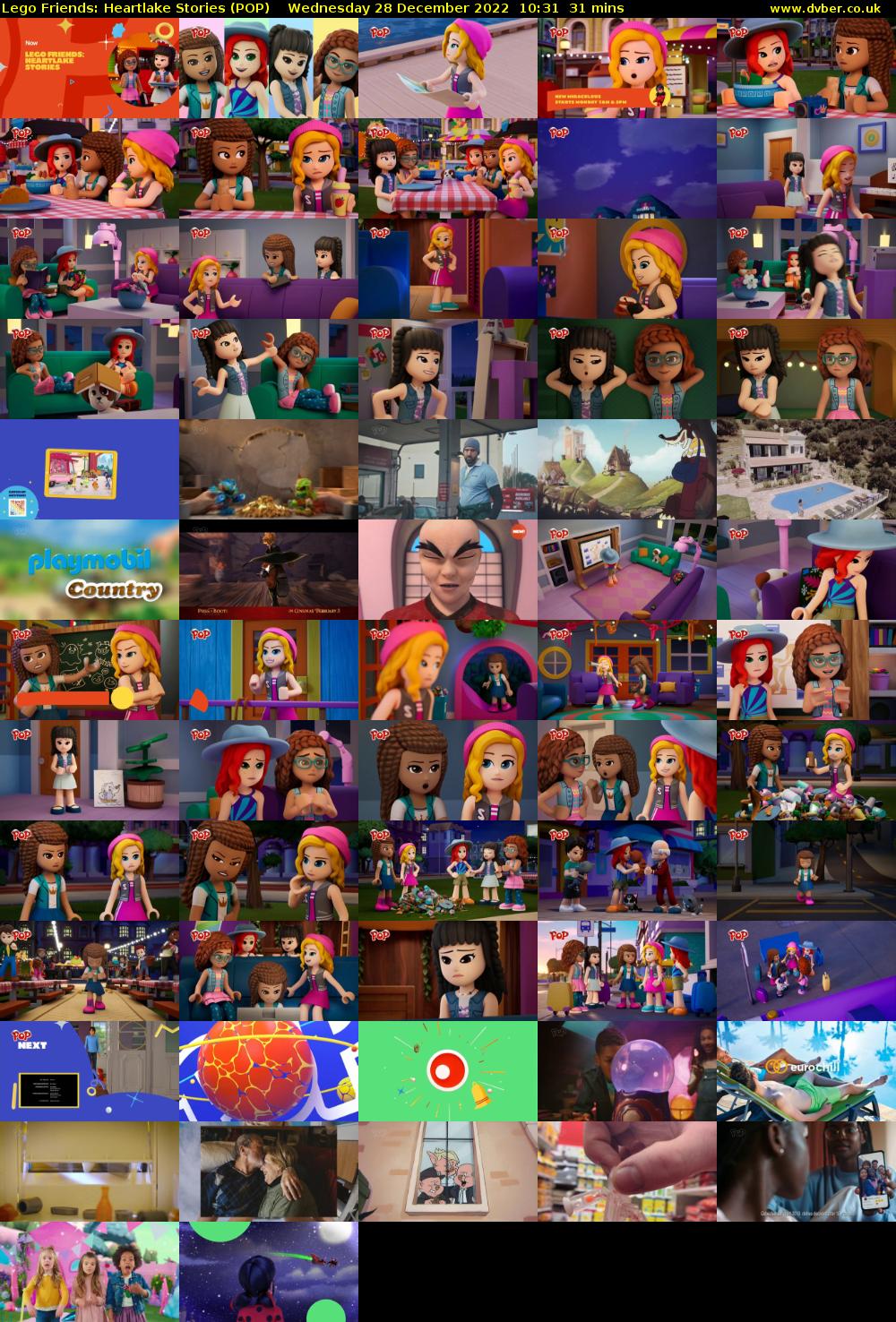 Lego Friends: Heartlake Stories (POP) Wednesday 28 December 2022 10:31 - 11:02