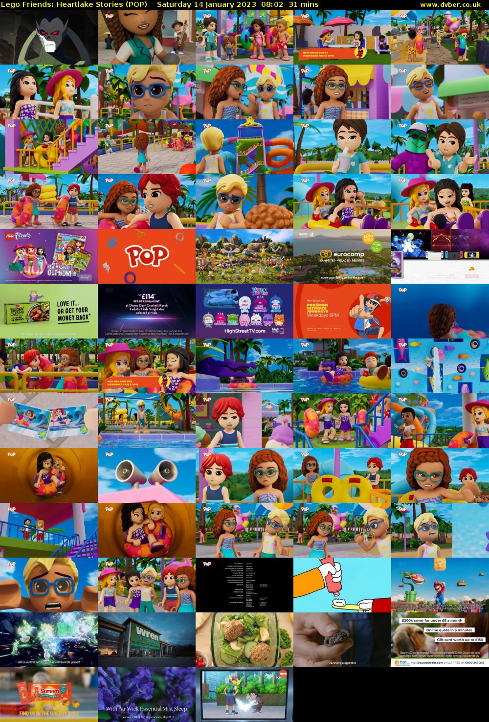 Lego Friends: Heartlake Stories (POP) Saturday 14 January 2023 08:02 - 08:33