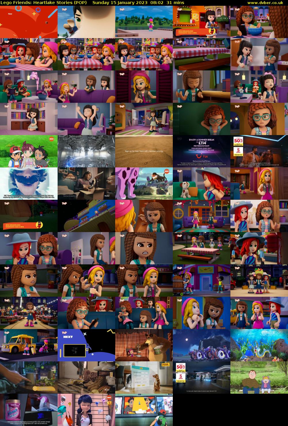 Lego Friends: Heartlake Stories (POP) Sunday 15 January 2023 08:02 - 08:33