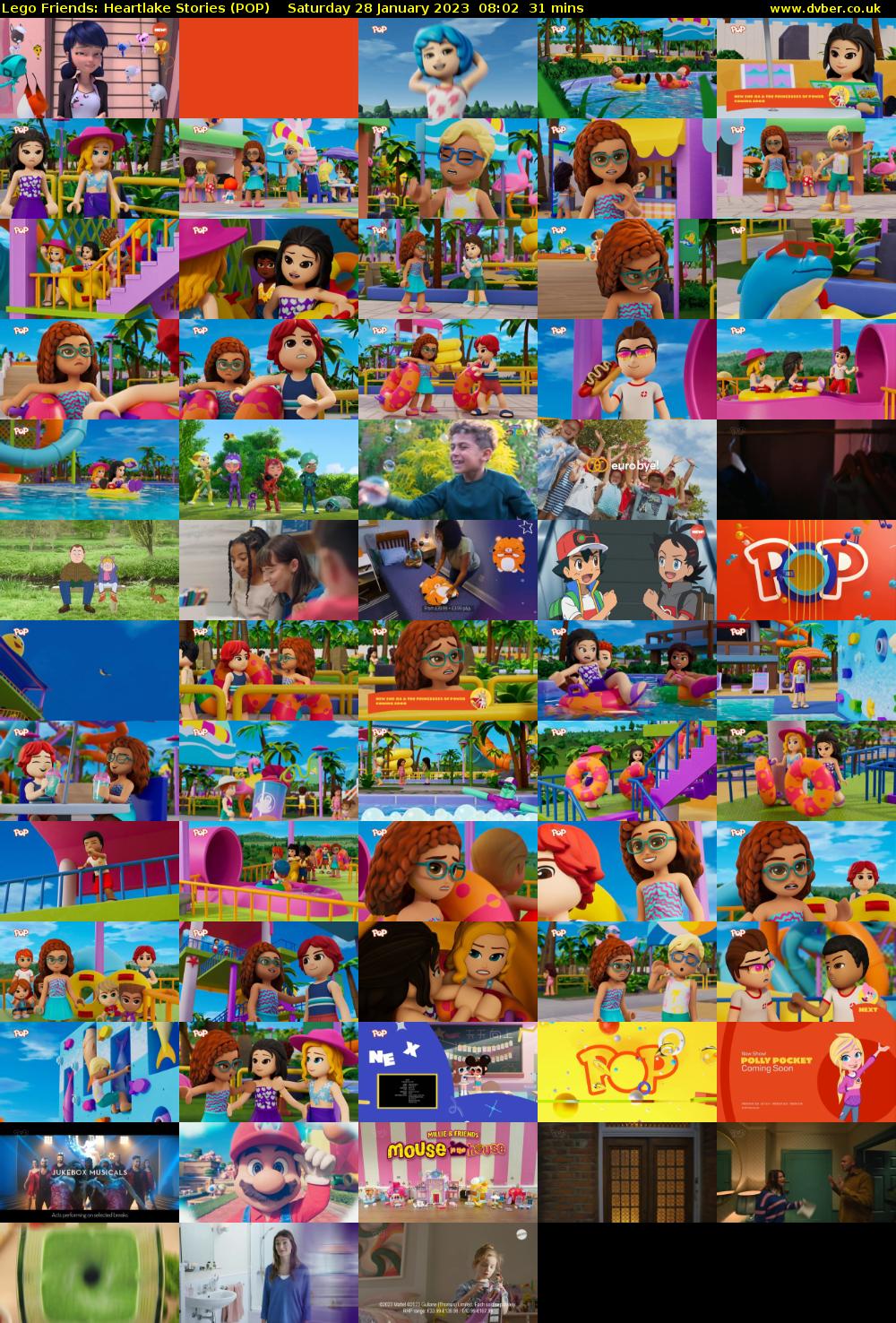 Lego Friends: Heartlake Stories (POP) Saturday 28 January 2023 08:02 - 08:33