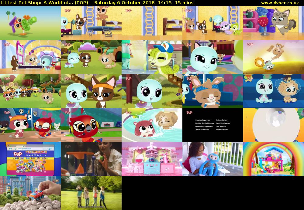 Littlest Pet Shop: A World of... (POP) Saturday 6 October 2018 14:15 - 14:30