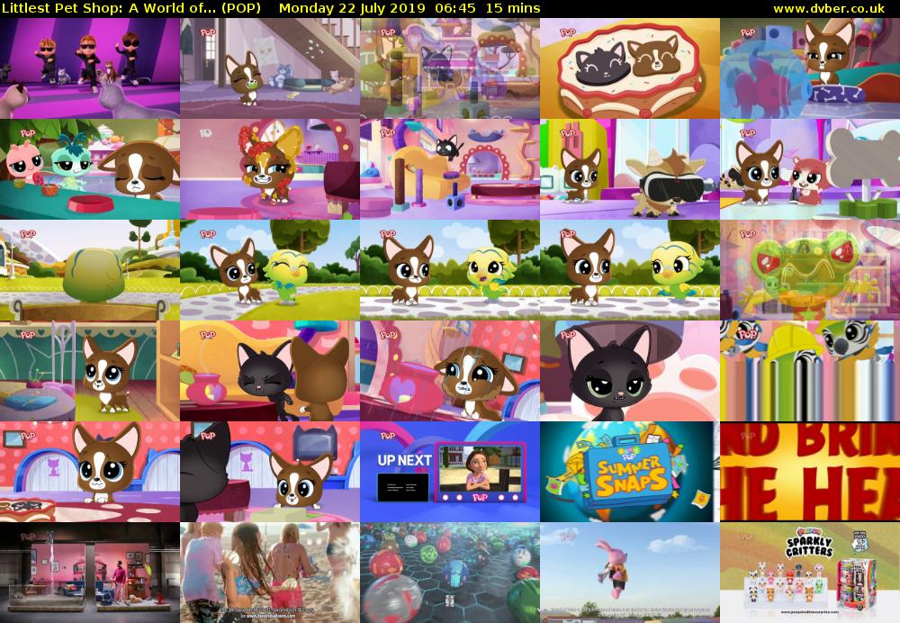 Littlest Pet Shop: A World of... (POP) Monday 22 July 2019 06:45 - 07:00