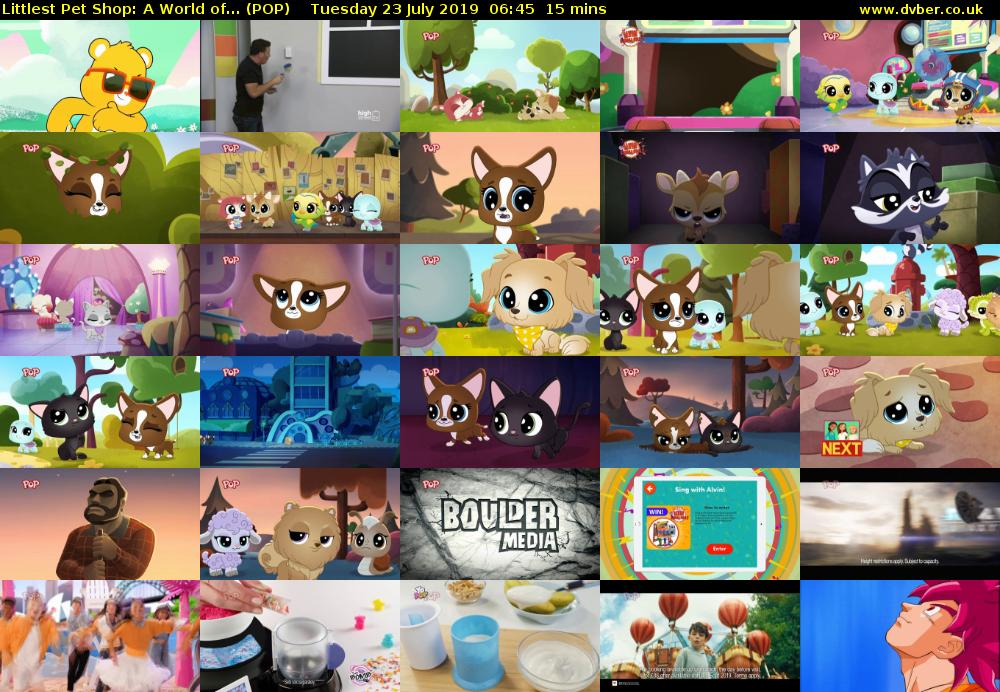 Littlest Pet Shop: A World of... (POP) Tuesday 23 July 2019 06:45 - 07:00