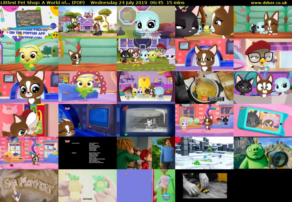 Littlest Pet Shop: A World of... (POP) Wednesday 24 July 2019 06:45 - 07:00
