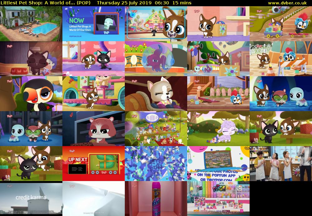 Littlest Pet Shop: A World of... (POP) Thursday 25 July 2019 06:30 - 06:45