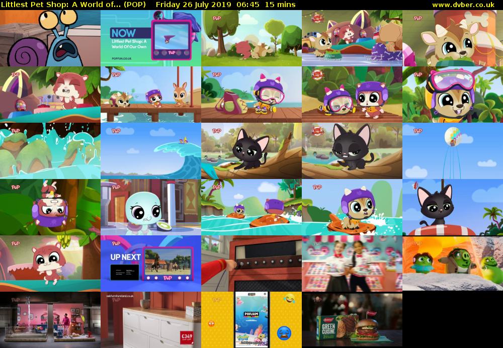 Littlest Pet Shop: A World of... (POP) Friday 26 July 2019 06:45 - 07:00