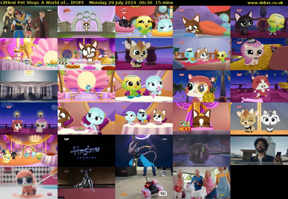 Littlest Pet Shop: A World of... (POP) Monday 29 July 2019 06:30 - 06:45