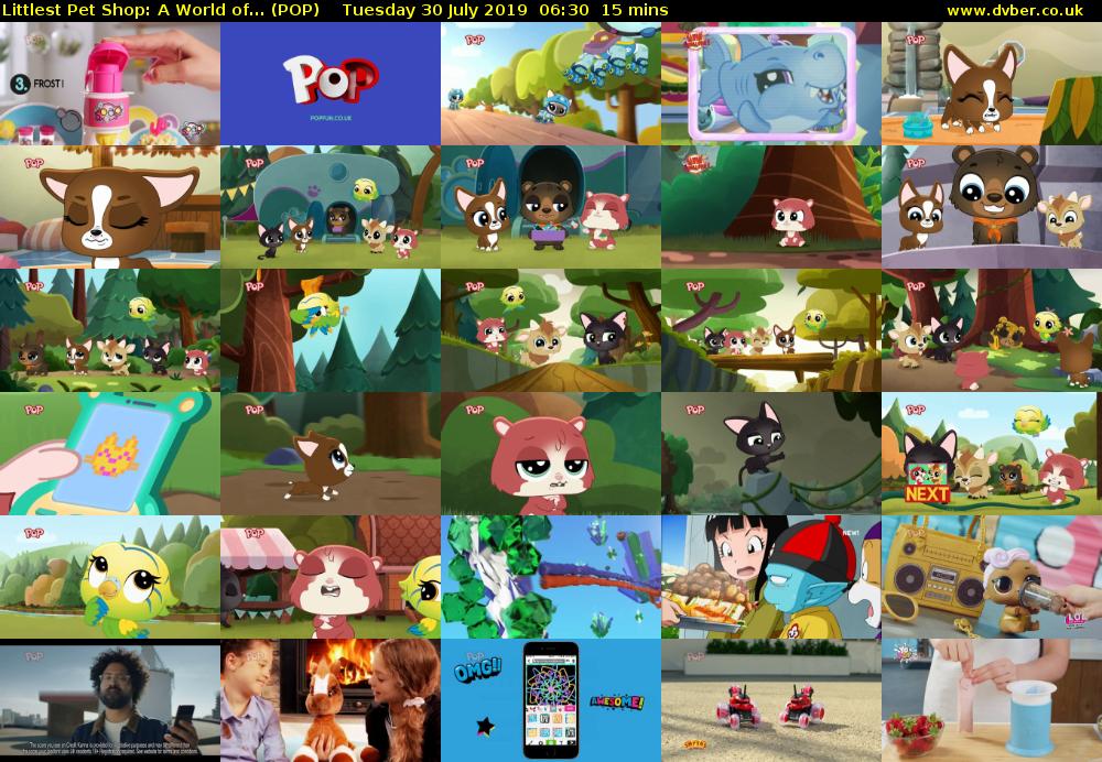 Littlest Pet Shop: A World of... (POP) Tuesday 30 July 2019 06:30 - 06:45