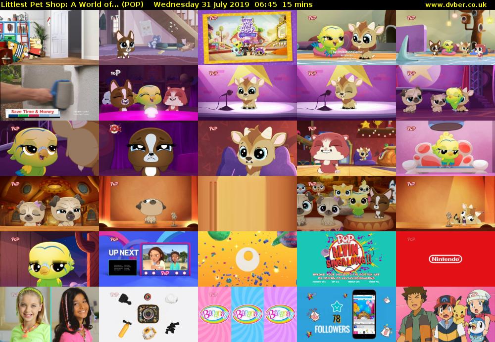 Littlest Pet Shop: A World of... (POP) Wednesday 31 July 2019 06:45 - 07:00