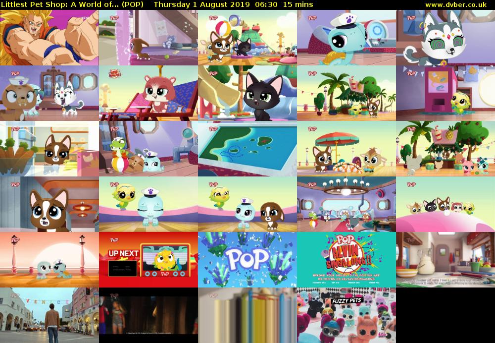 Littlest Pet Shop: A World of... (POP) Thursday 1 August 2019 06:30 - 06:45
