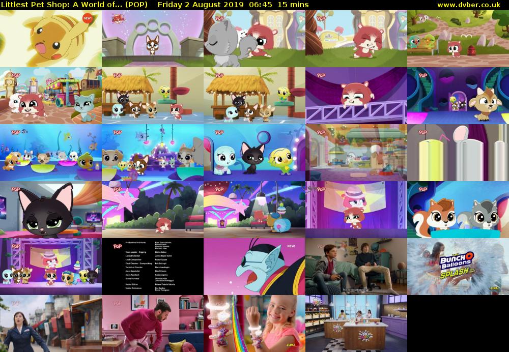 Littlest Pet Shop: A World of... (POP) Friday 2 August 2019 06:45 - 07:00