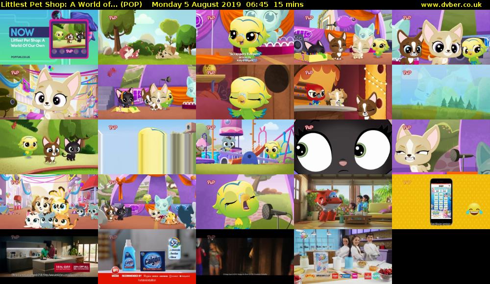 Littlest Pet Shop: A World of... (POP) Monday 5 August 2019 06:45 - 07:00